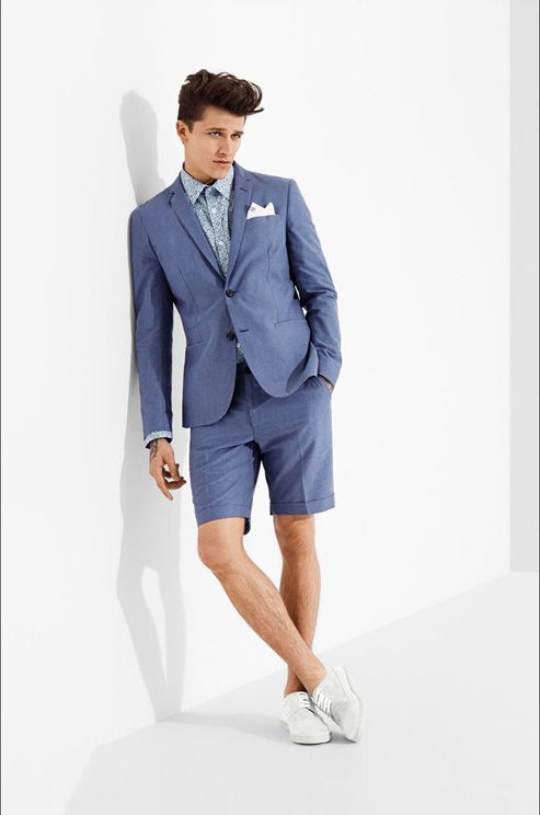 Großhandel Marineblaue Königsblau Slim Fit Männer Anzüge ...