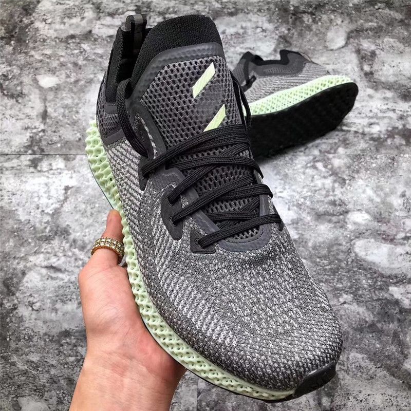 2018 2018 nueva 2068adidas alphaedge 4D Ltd Aero Ash verde Core Negro 2018 2018 nueva 2068adidas alphaedge 4D Ltd Aero Ash verde Core Negro
