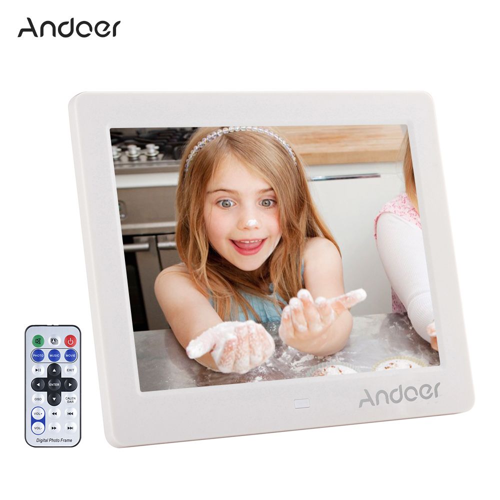 Whole 8 Hd Lcd Digital Photo Frame Support Alarm Clock Mp4 E Portable Multi Media Player Best Flac Audio