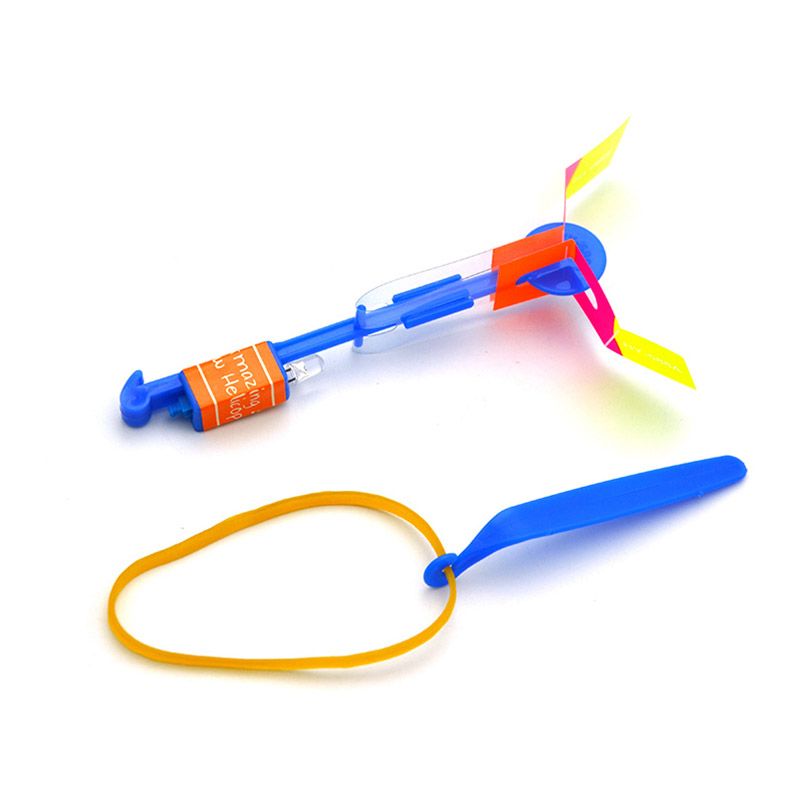 Slingshot LED Helicopters Lighting In The Dark Rocket Copters Flying