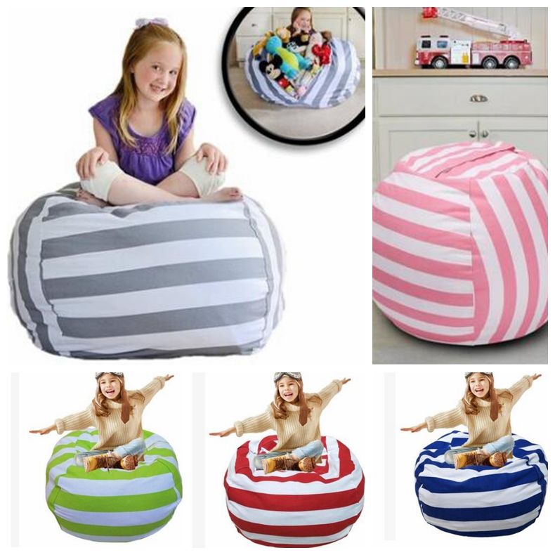 18 Inch Storage Bean Bags Beanbag Chair Kids Bedroom Stuffed Animal 18 Inch Storage Bean Bags Beanbag Chair Kids Bedroom Stuffed Animal Dolls Organizer Plush Toys Baby Play Mat Kka4027 Silver Handbags Designer Handbag