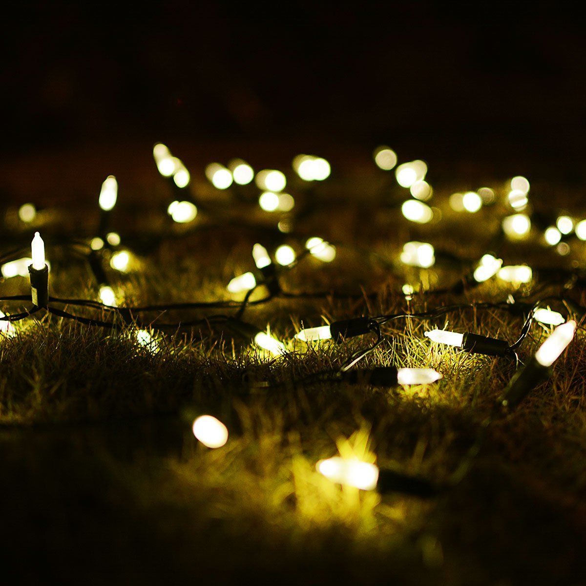 Solar String Lights 50 Led Warm White Clear Mini Fairy Solar String Lights 50 Led Warm White Clear Mini Fairy Outdoor Garden Lighting Wedding Decoration