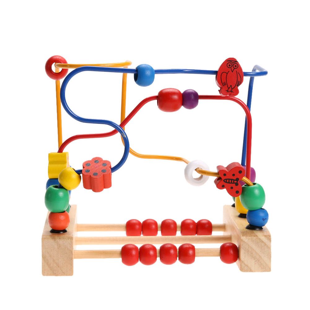 2020 Wooden Baby Math Toys Counting 