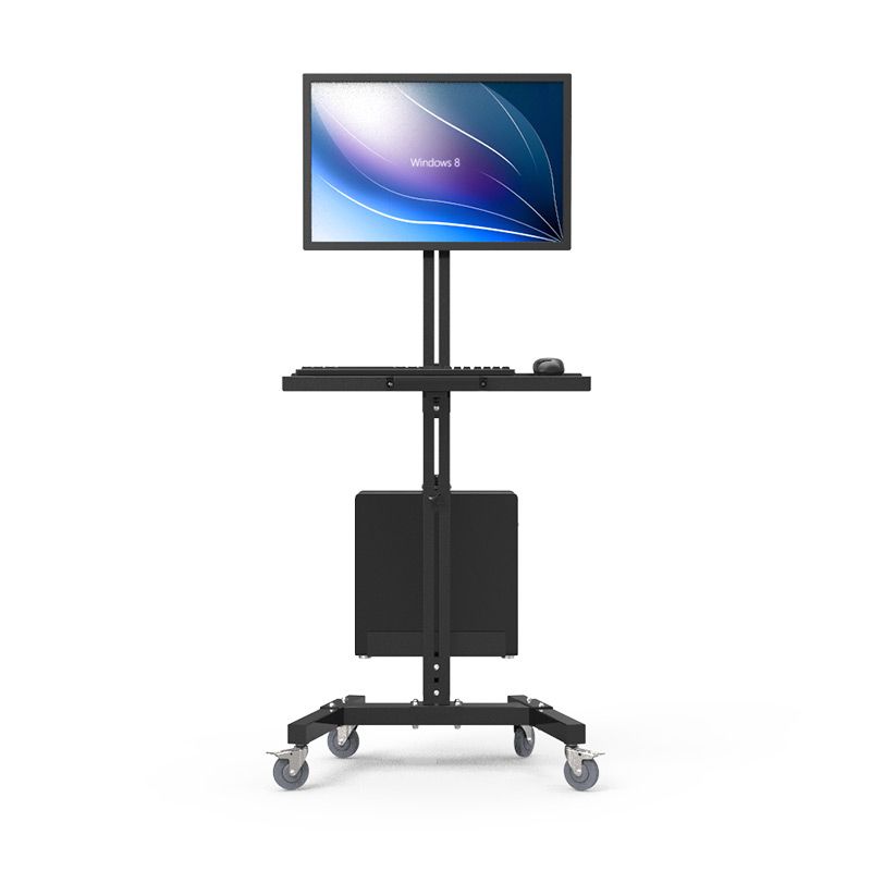 2018 Moving Sit Stand Desk Workstation Tv Mount Ps Cal 2018 Moving Sit Stand Desk Workstation Tv Mount Ps Cal Equipment Trolley Computer Host Keyboard Holder Bracket From Prudenco 480 27 Dhgate Com
