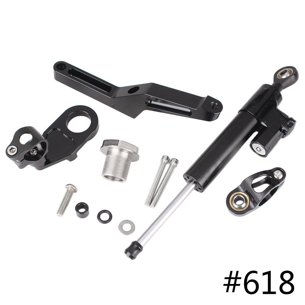 2021 ALLGT Steering Damper Stabilizer Bracket Mounting Kit Satety Control For Kawasaki Ninja