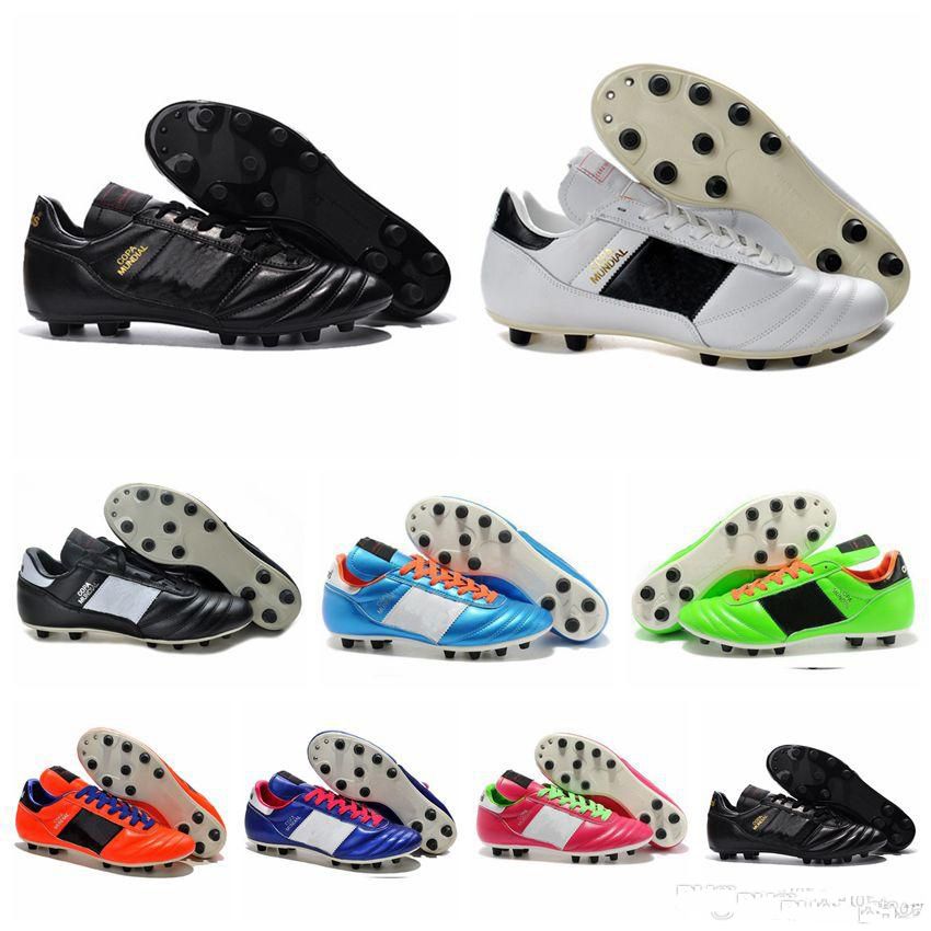2020 Mens Copa Mundial Leather FG Cleats Soccer Shoes Discount Soccer