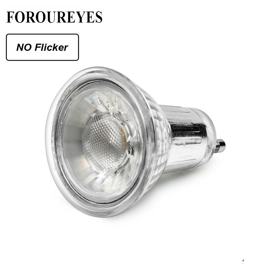 Gu10 Lampada Led Bulb No Flicker Ac100 265v 5w Cob Glass Light Home Gu10 Lampada Led Bulb No Flicker Ac100 265v 5w Cob Glass Light Home Ceiling Fans Replace 50w Halogen Lamps 9145 B22 Bulbs From May Foroureyes
