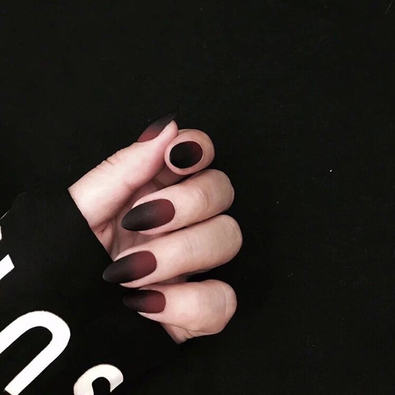 Uñas Acrilicas Negras Mate Con Rojo : Como Hacer Tus UÑAS ...