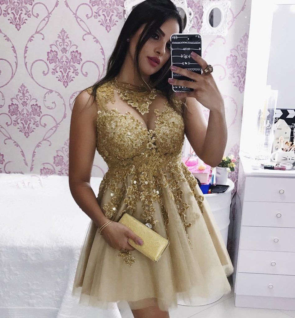 Acquista Abiti Da Cerimonia Di Laurea In Pizzo Oro Champagne Abiti Corti Da Minigonna Lunghi Abiti Da Cerimonia Ragazze A 101 67 Dal Kissbridal001 Dhgate Com