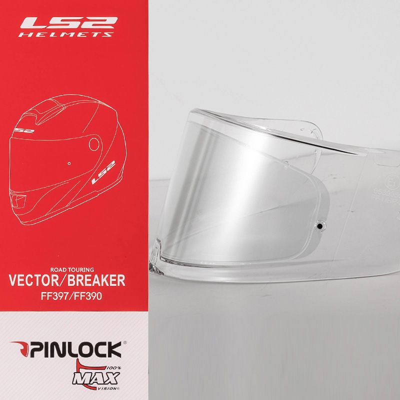 Acheter Casque Dorigine Ls2 Ff397 Moto Visière Claire Pinlock Patch