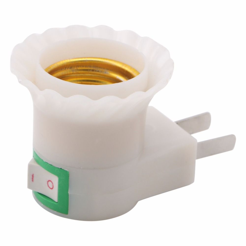 1x E27 Light Socket To Us Plug Holder Adapter Converter On Off For 1x E27 Light Socket To Us Plug Holder Adapter Converter On Off For Bulb Lamp Incandescent Led Headlight Bulbs From Yuancao 21 74 Dhgate Com