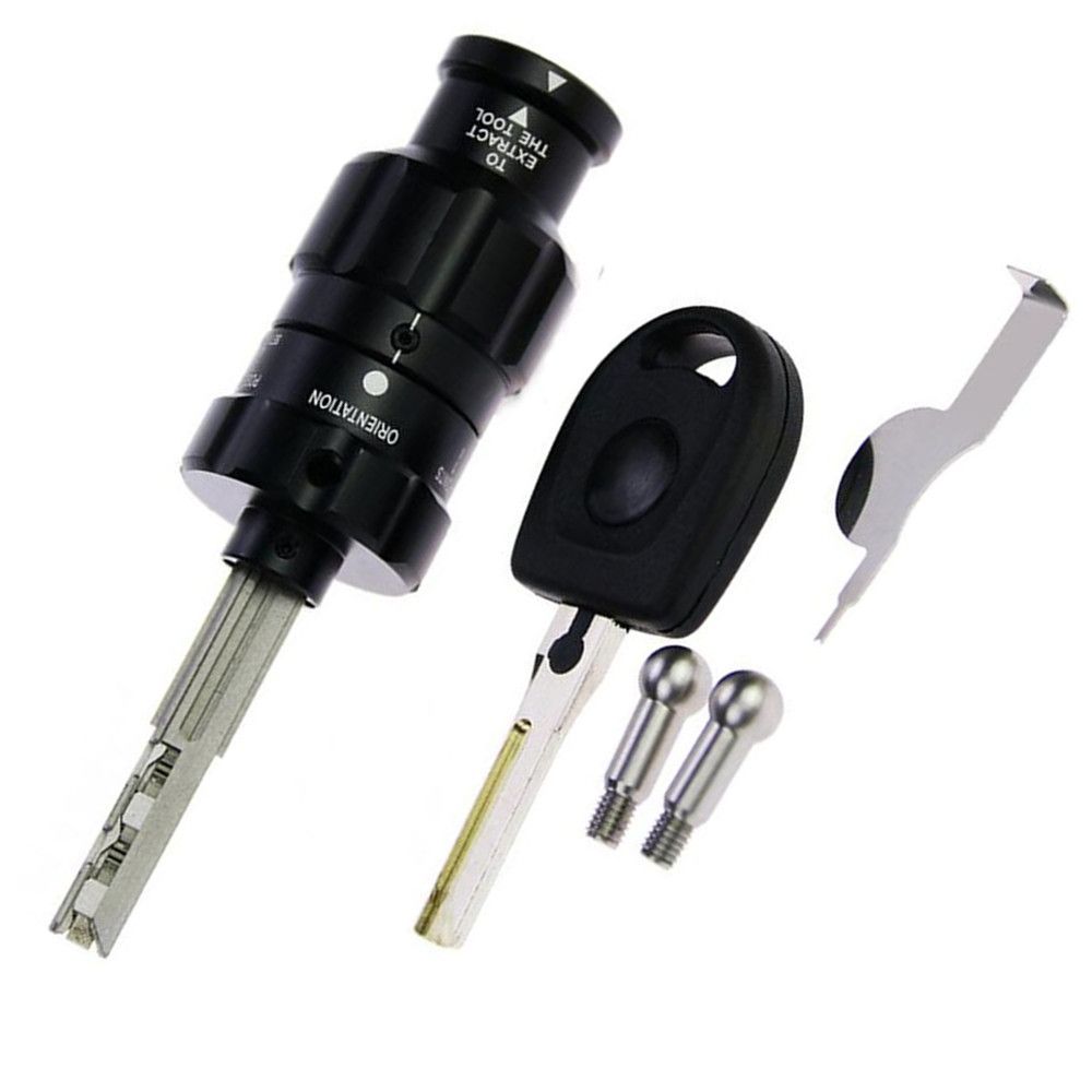 New HU66 Auto Turbo Decoder V.2 Tubular Lock Picks Locksmith Tools