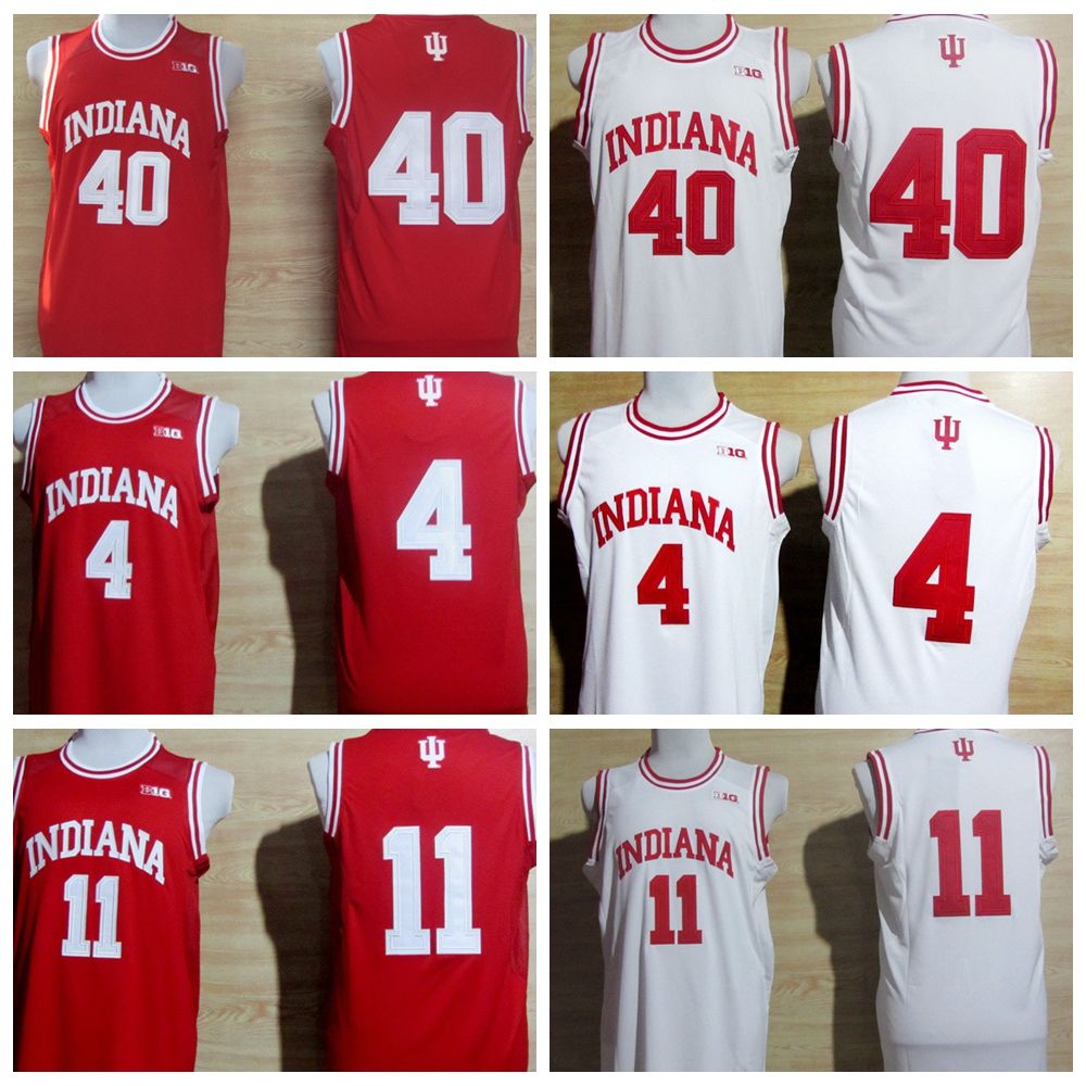 2019 Indiana Hoosiers College Basketball Jerseys 11 Isiah Thomas 4