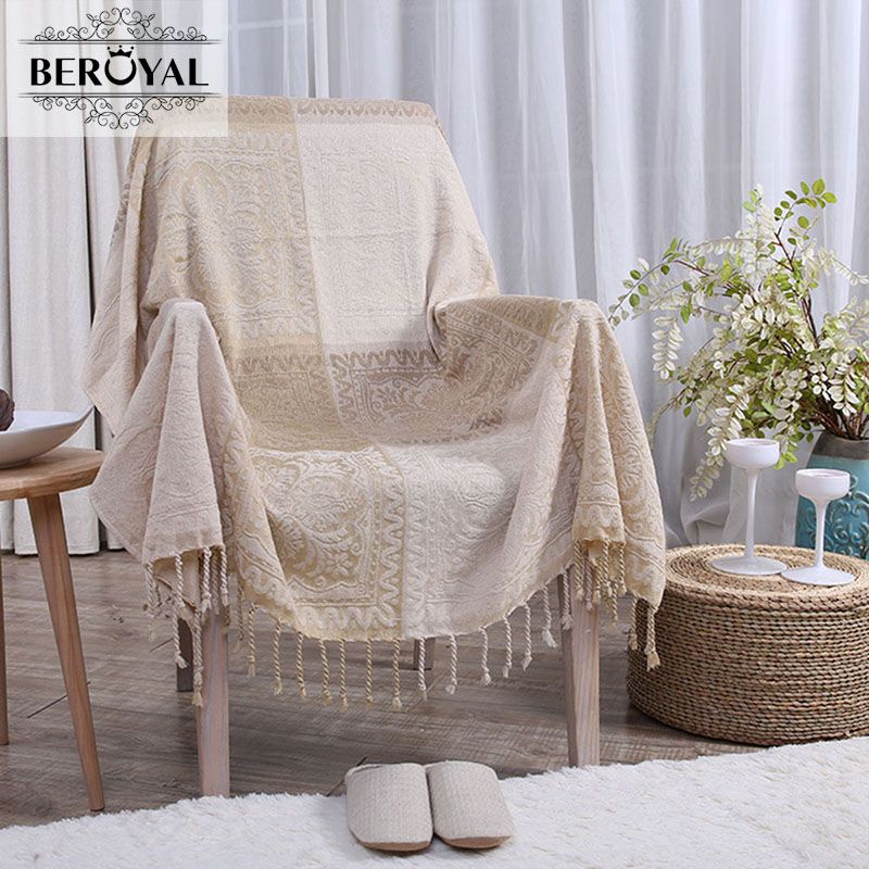 Chenille Yarn Throw Blanket Europe Pattern Blankets On Sofa Bed Chenille Yarn Throw Blanket Europe Pattern Blankets On Sofa Bed Plane Travel Bedding Sheet Tablecloth 2 Sizes High Quality Lambswool Furry