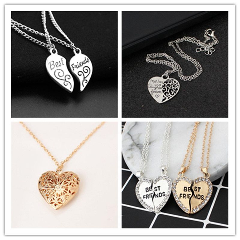 Whole Fashion Heart Shaped Friendship Picture Frame Locket Whole Fashion Heart Shaped Friendship Picture Frame Locket Pendant For Necklace Romantic Jewelry Nice Gift Girls Horseshoe