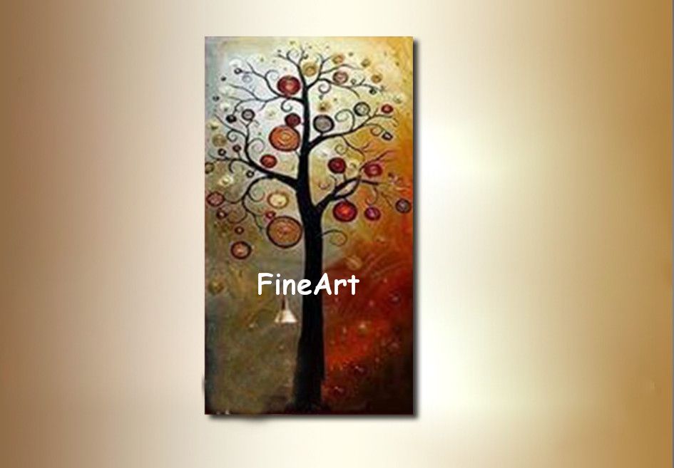 Cheap Modern Tree Canvas Art Beautiful Abstract Art Canvas Painting Bedroom Decoration For Home Unique Gift Fine Art Painting