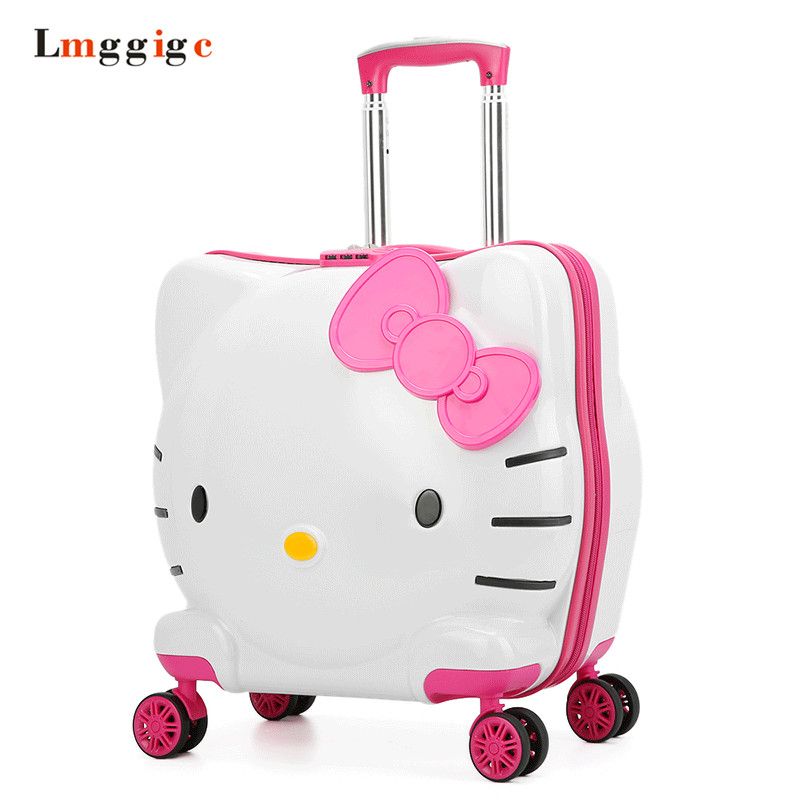children's luggage girl