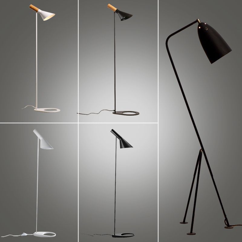 2018 Standing Lamp White Floor Design Loft Stand Black Chrome 2018 Standing Lamp White Floor Design Loft Stand Black Chrome Light Designer Led Lighting Study Room Fashion From Fried