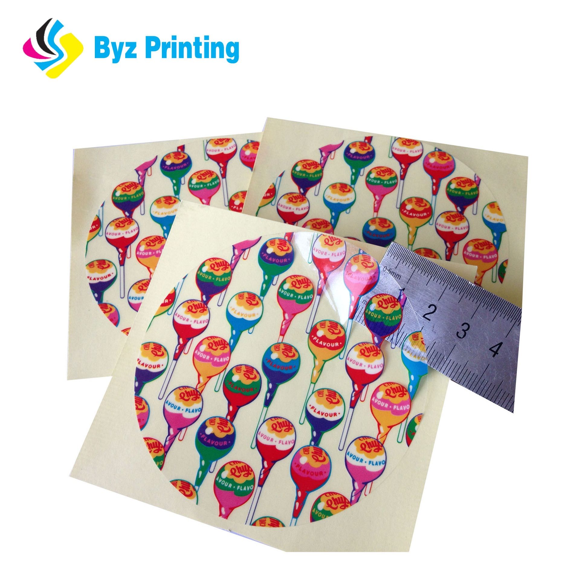 Comprehensive colour shiny personalized clear label sticker,water-proof vinyl sticker printing wholesale photo regarding Glossy Printable Vinyl named Total colour shiny customized clear label sticker,water resistant vinyl sticker printing wholesale