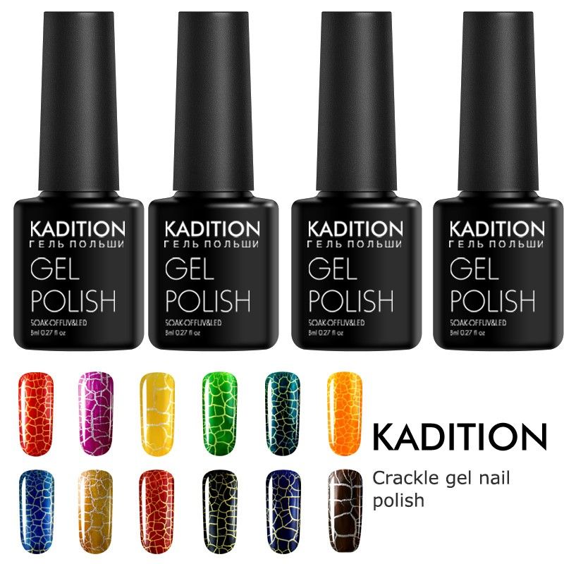 Kadition Crack Gel Varnish Soak Off Cracking Lucky 8ml Gel Nail
