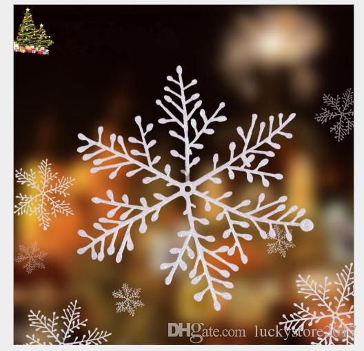 christmas snowflake sheet ornament merry xmas tree house decoration