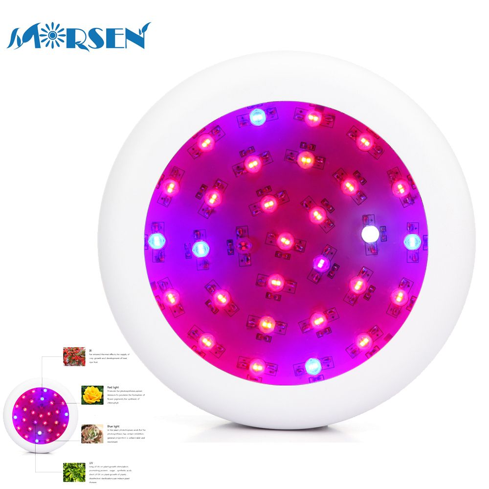 2018 300w Ufo Led Grow Light Full Spectrum Uv Ir Red Blue White 2018 300w Ufo Led Grow Light Full Spectrum Uv Ir Red Blue White Plant Panel Lamp For Plants Flower Seeds Growing Box30 From Lightlight