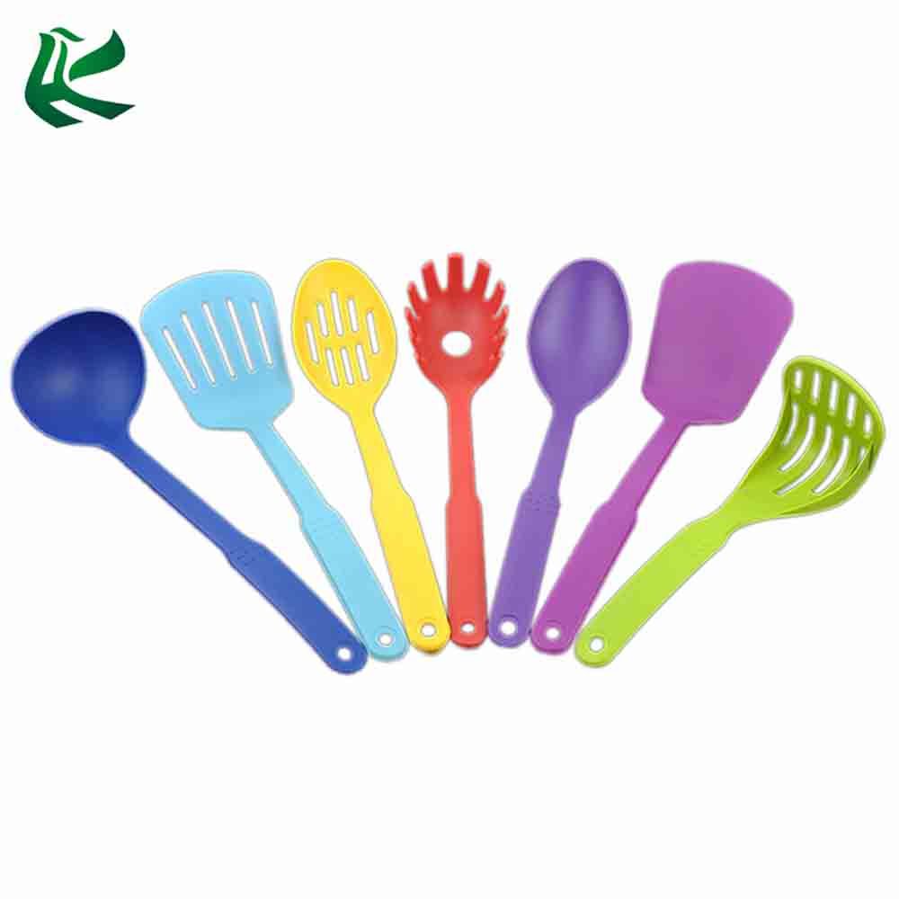 Food Grade Nylon Color Kitchen Cooking Utensils Set Ladle Spoon