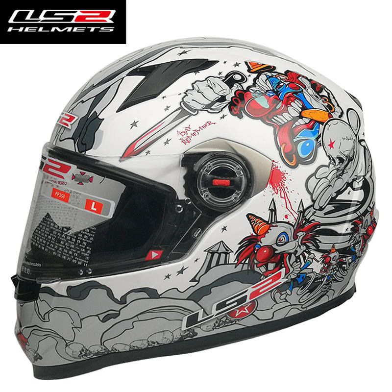Acheter Ls2 Ff358 Casques De Moto Full Racing Casque De Moto City