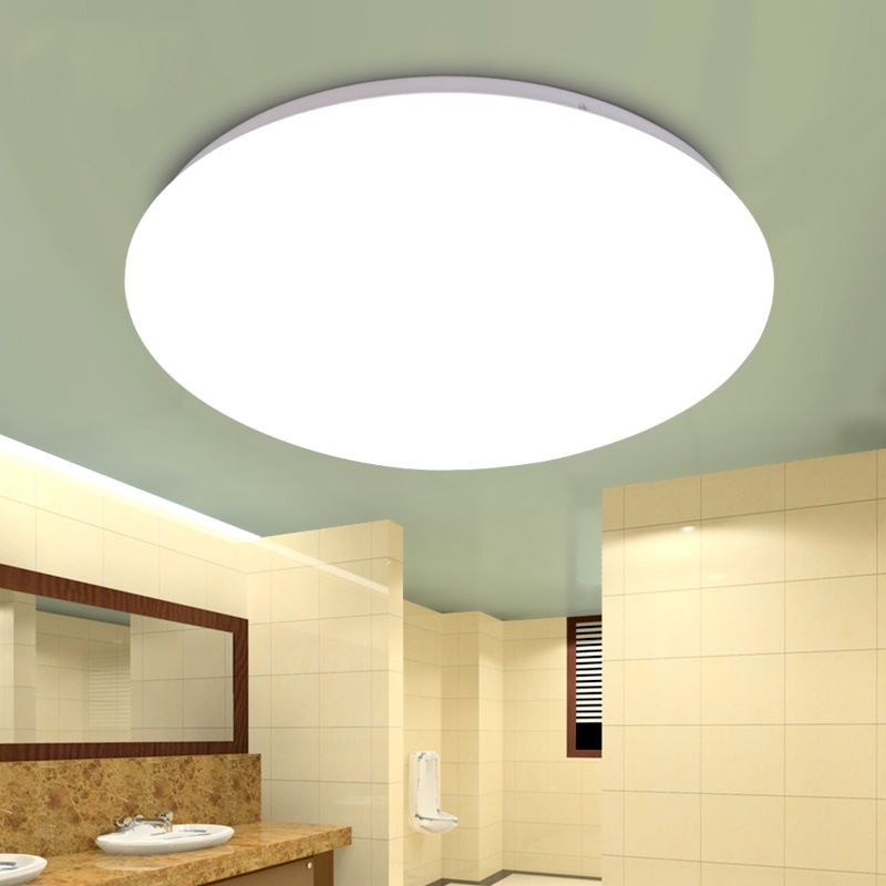 White Led Ceiling Lighting Kitchen 2019 modern ceiling lights white round led ceiling lamp for kitchen aisle corridor bathroom toile light fixtures home lighting from alluring
