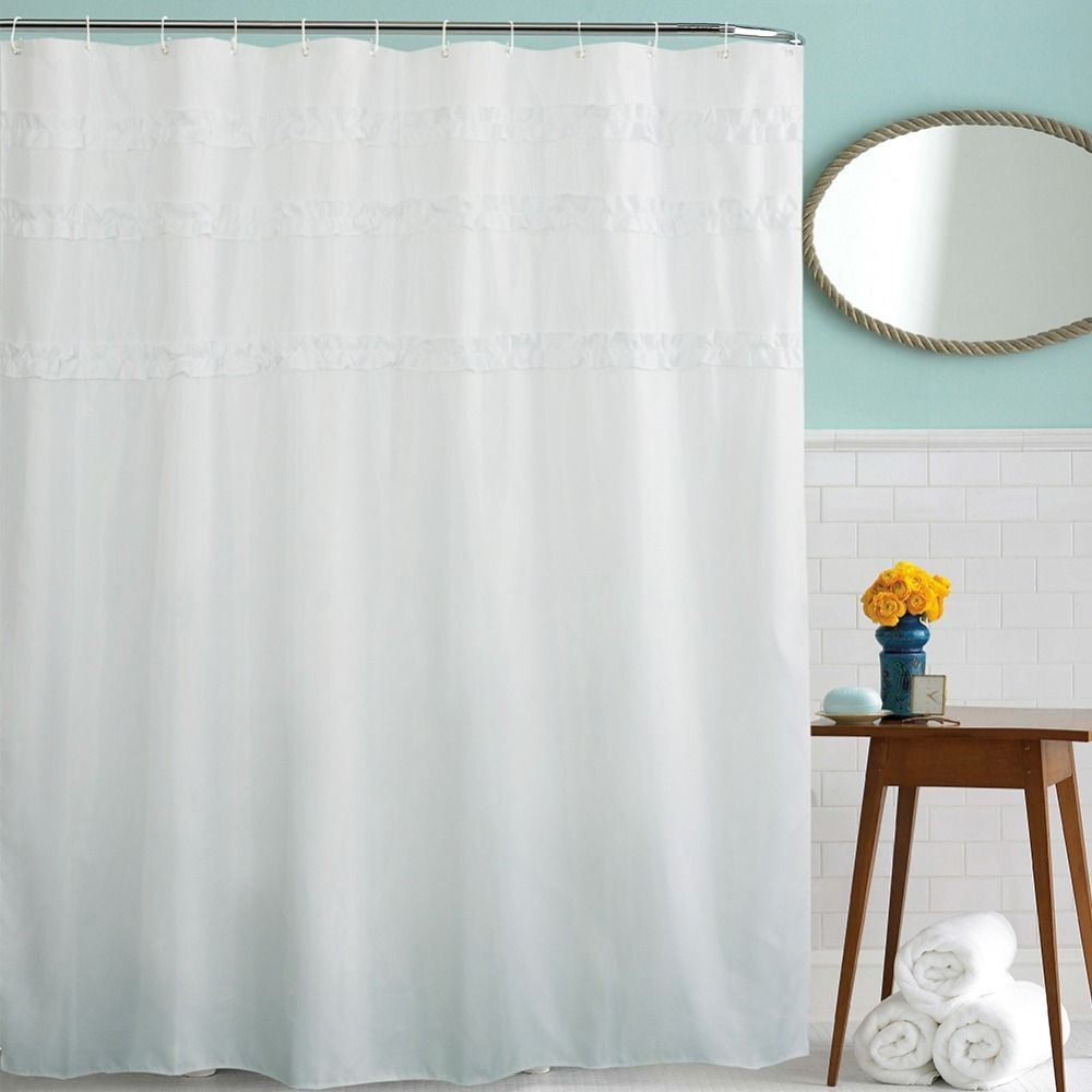 2018 Fashion Bathroom Waterproof Pure White Lace Shower Curtain 2018 Fashion Bathroom Waterproof Pure White Lace Shower Curtain Polyester Material From Samanthaadam1820 19 34 Dhgate Com