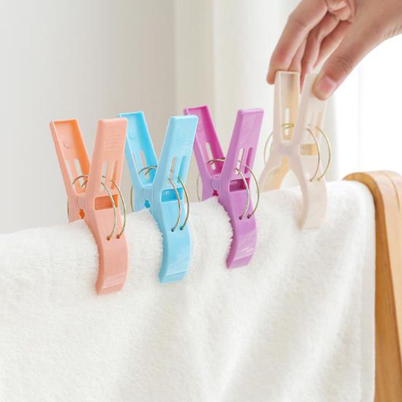 2020 New Big Size Plastic Beach Towel Clips Quilt Hanging Clips Bed
