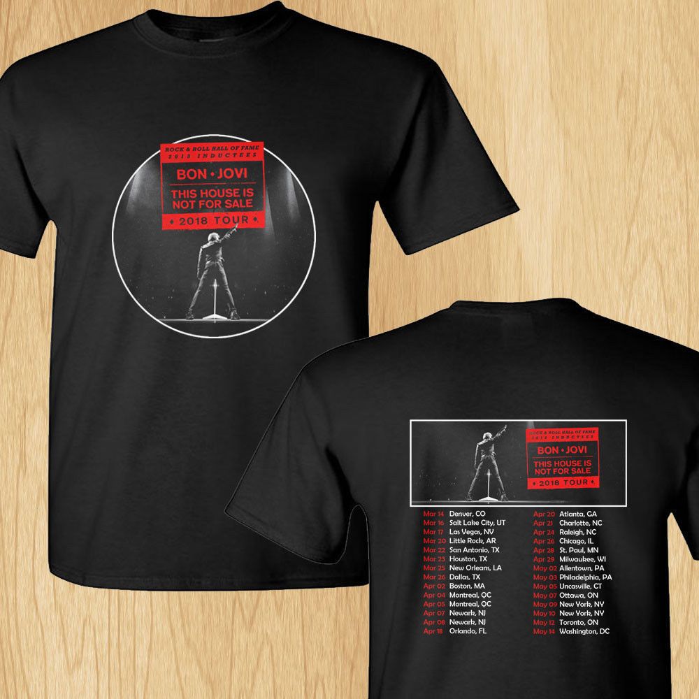 bon jovi t shirts this house is not for sale