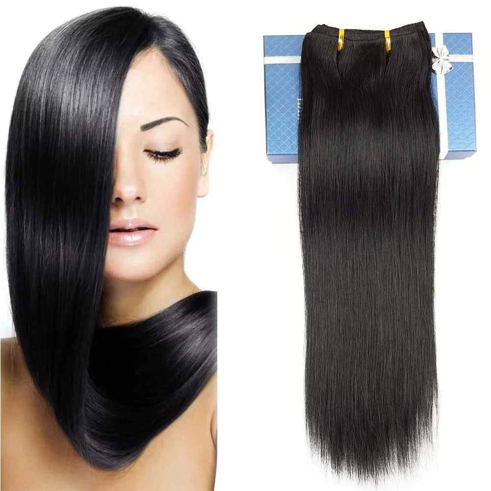 Double Weft 100 Remy Human Hair Clip In Extensions 14 24