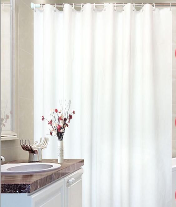 2019 Extra Long Shower Curtain Liner Hotel Quality Mildew Resistant 2019 Extra Long Shower Curtain Liner Hotel Quality Mildew Resistant White Tall Spa Bathroom Curtains From Great Life