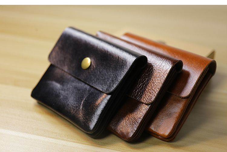 lxtazg handmade genuine leather diy designer wallet for