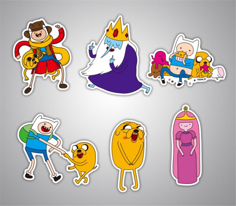 Wholesale Adventure Time Funny Anime Sticker Decal For Car ...