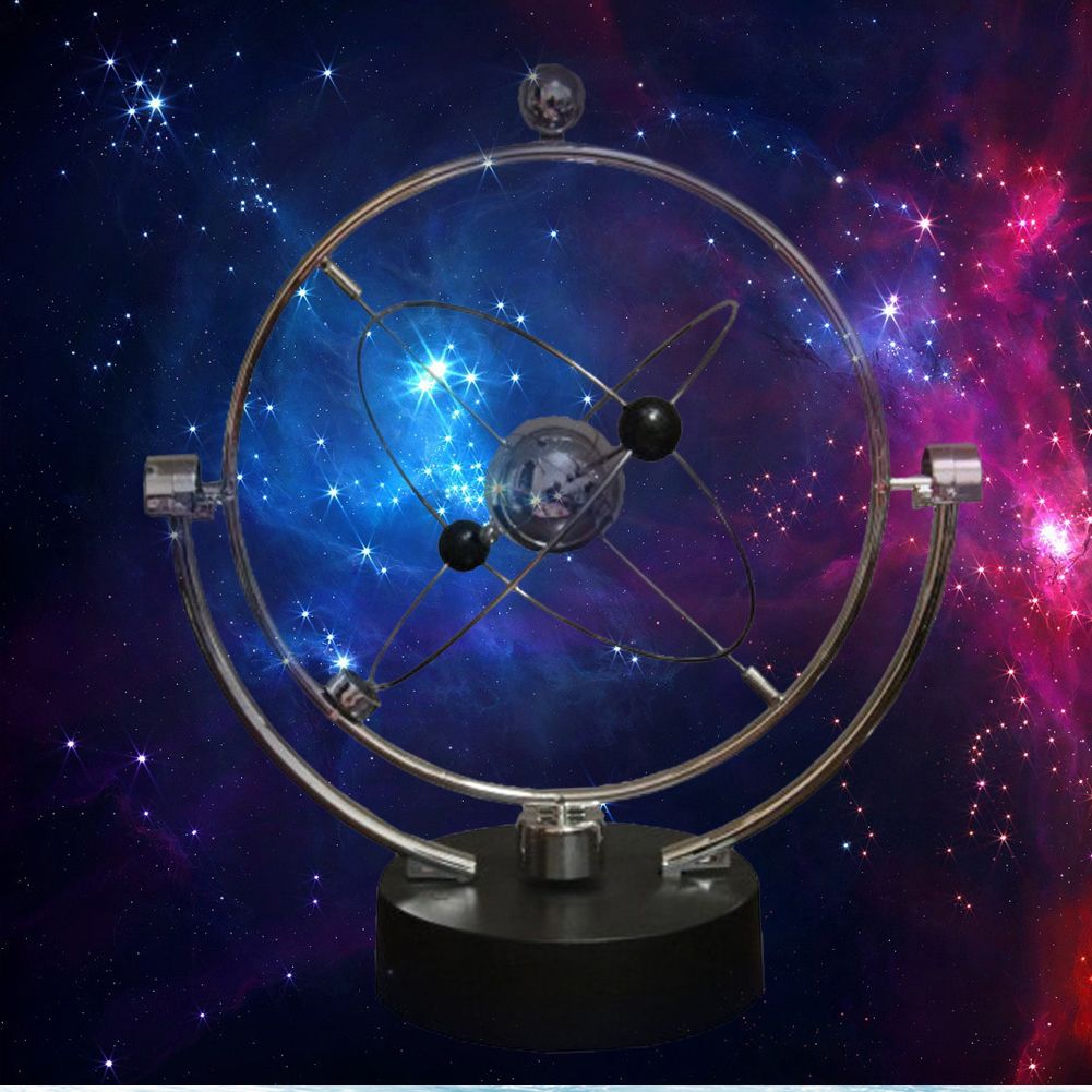 Kinetic Orbital Revolving Gadget Perpetual Motion Desk Art Milky Way Kinetic Orbital Revolving Gadget Perpetual Motion Desk Art Milky Way Toy Office Decor Educational Science Unique Novelty Gifts Toys