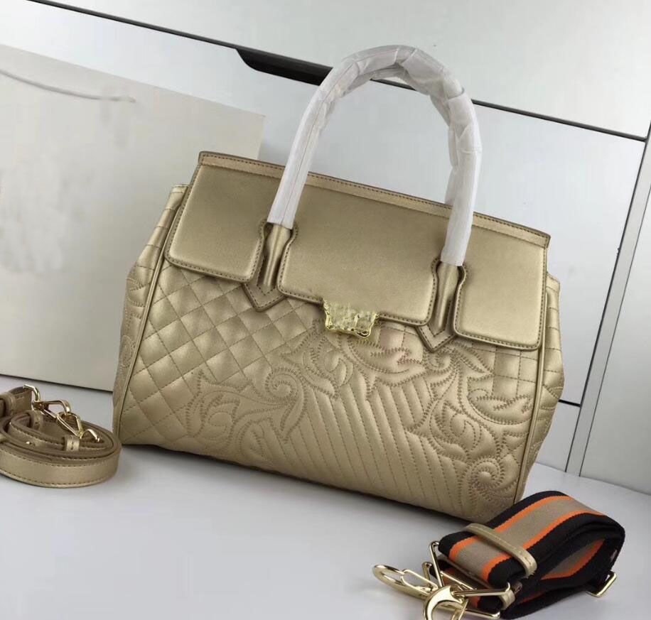 European Designer Handbag Plain Cow Leather Women Buisness Casual