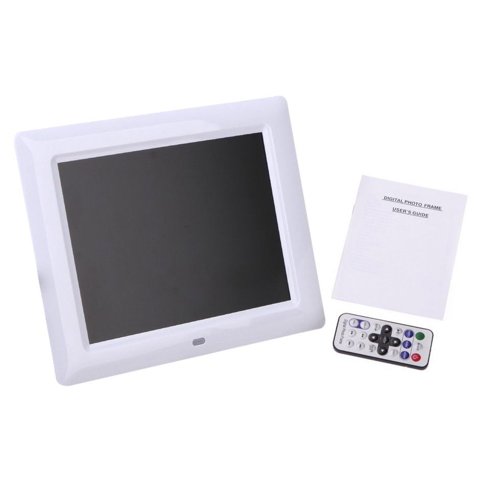 Top Deals 7 Inch Hd Tft Lcd Digital Photo Frame With Mp4 White Wall Photo Frames Best Frame Baby Shower