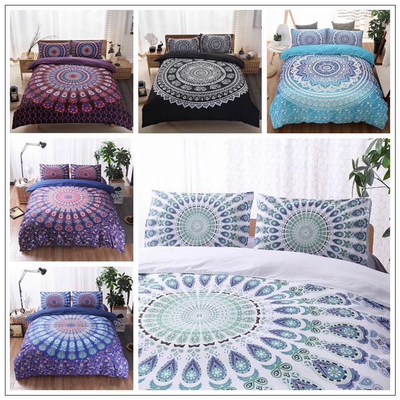 3d Bedding Sets Queen Size Bohemian Mandala Quilt Duvet 3d Bedding Sets Queen Size Bohemian Mandala Quilt Duvet Cover Set Sheet Pillow Gifts Cca9053 For Boys Girl Comforter