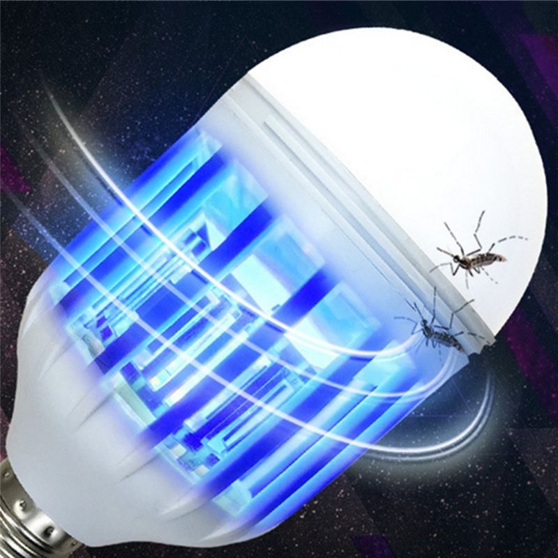 Electric Trap Light Indoor Lighting 15w E27 Bulbs Led Mosquito Electric Trap Light Indoor Lighting 15w E27 Bulbs Led Mosquito Lamp Bulb Electronic Anti Insect Bug Wasp Pest Fly Outdoor Greenhouse Chandelier