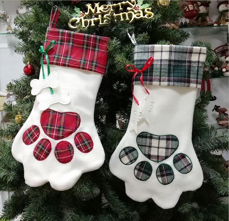 christmas stockings amazon explosion models new custom dog paw pendant christmas decorations candy bags christmas ornament christmas ornament decorations - Amazon Christmas Decorations christmas stockings amazon explosion models new custom dog paw pendant christmas decorations candy bags christmas ornament christmas ornament decorations - Amazon Christmas Decorations