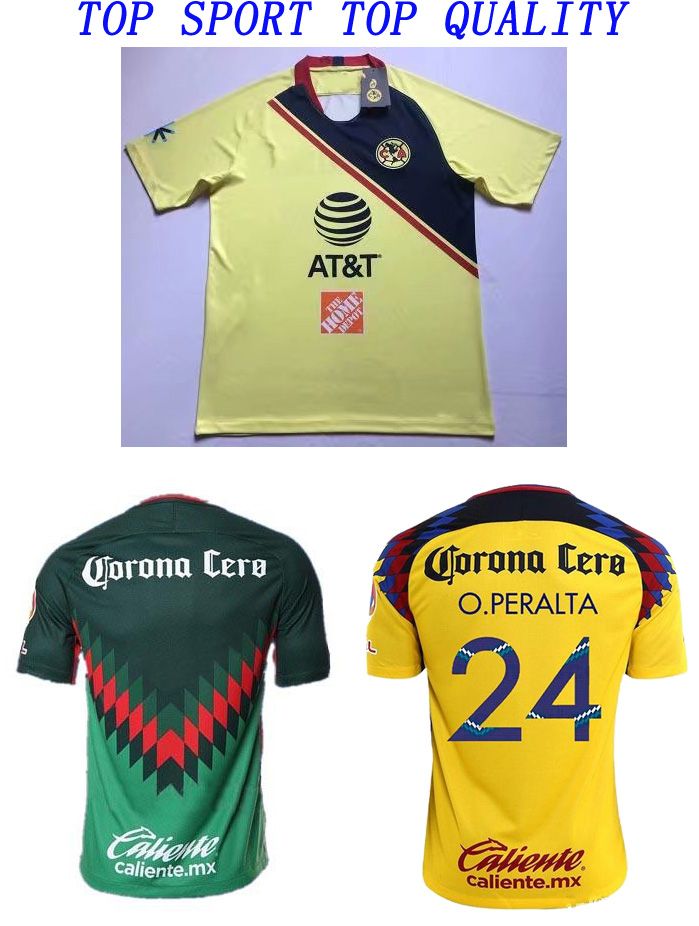 2019 18 19 LIGA MX CA Club America Soccer Jersey 2018 2019 O.PERALTA C