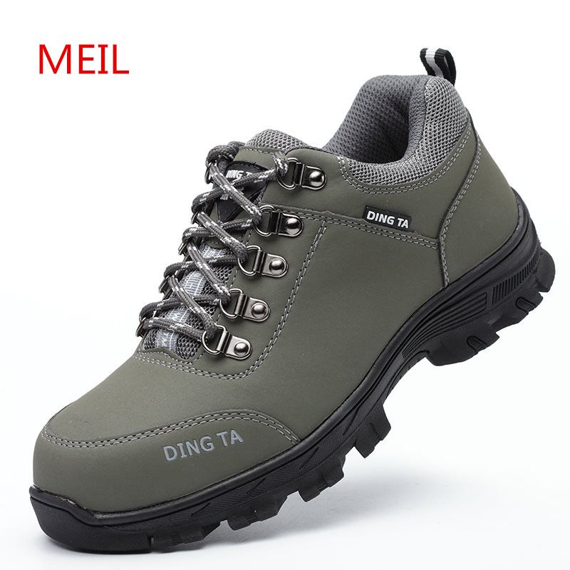 steel toe low cut boots