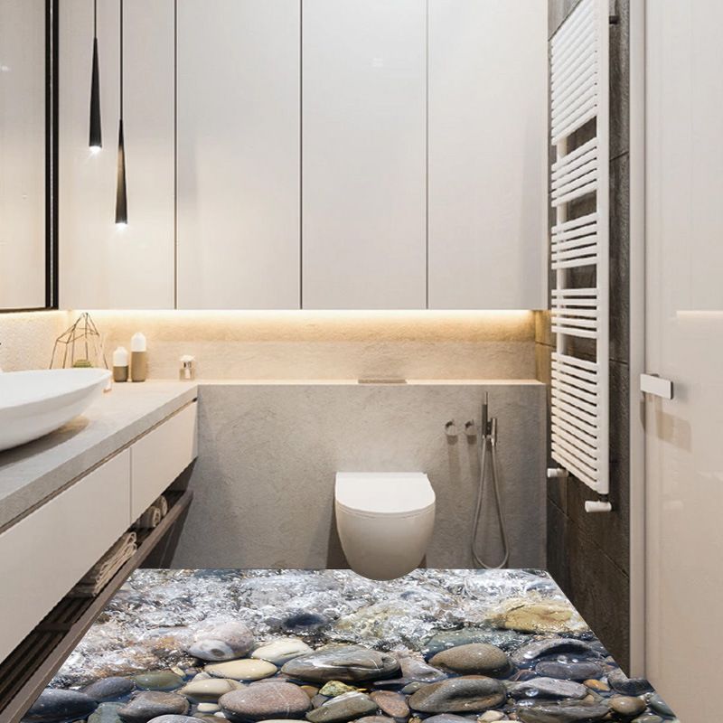 Grosshandel Kreative Fluss Stein Wandaufkleber 3d Cobble