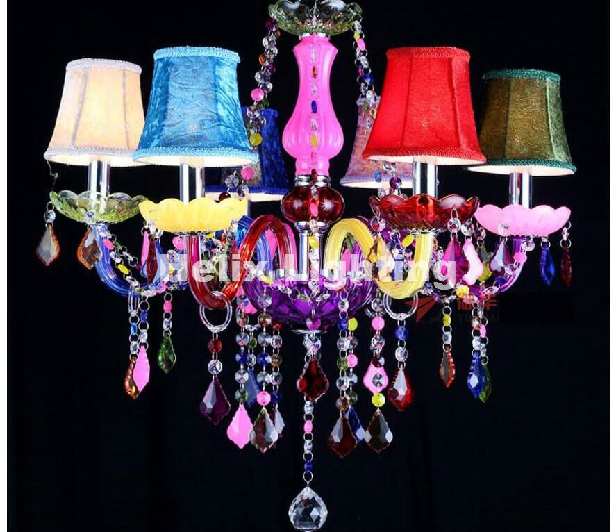 00mm 6l Colorful Crystal Chandelier Bohemia Res De 00mm 6l Colorful Crystal Chandelier Bohemia Res De Cristal Decoration Tiffany Chandeliers Home Lighting Pendant