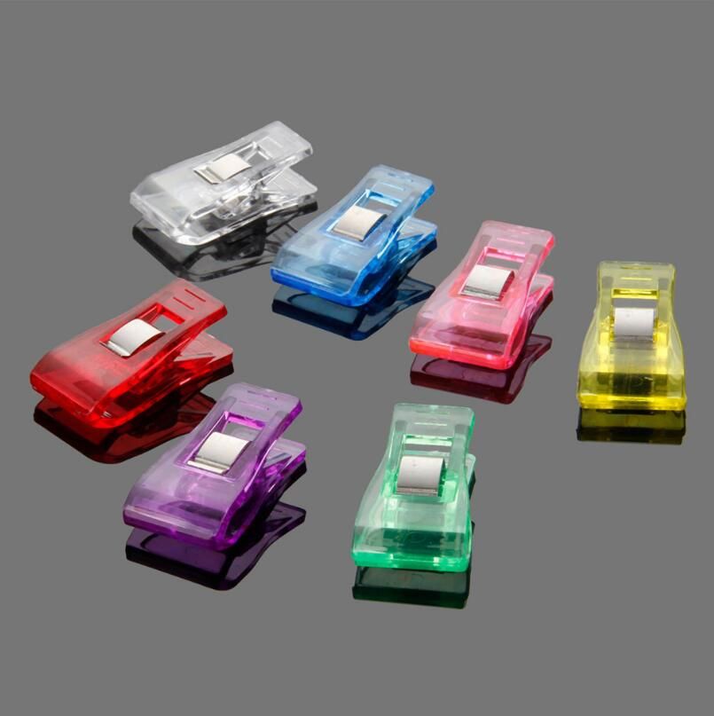 2020 Home Multi Colors Plastic Wonder Clips Holder For DIY Patchwork Fabric Quilting Craft