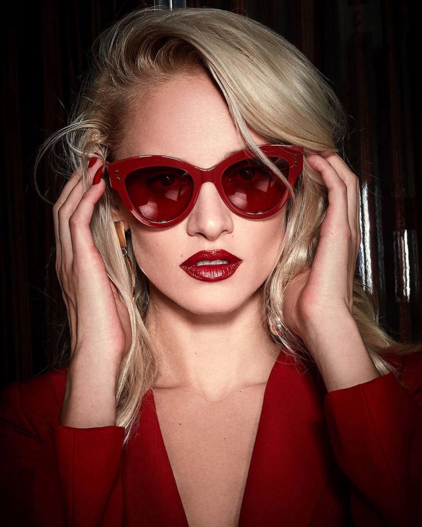Sexy Nx Tones Cateye 2018 Women S New Designers Red Cat Sunglasses Uv400 Eye Fashion qSVGUMpz