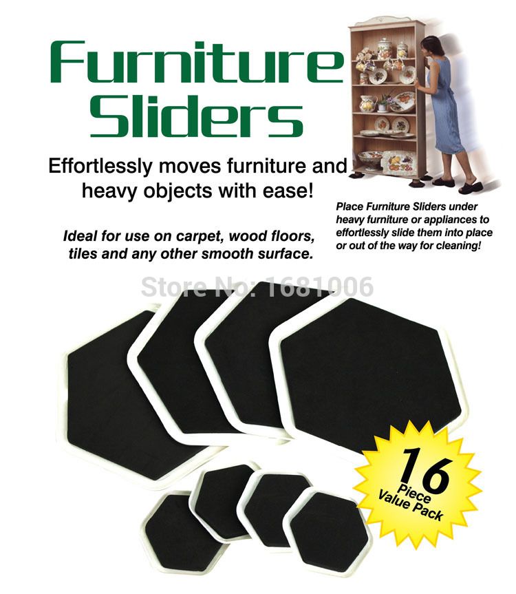 2018 Angular Furniture Sliders 8 Large Slider And 8small Easy 2018 Angular Furniture Sliders 8 Large Slider And 8small Easy Moves Heavy Objects With Ease Protect Floors Fp001 From Kenedy
