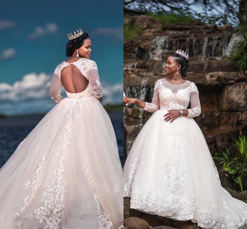 Vintage Wedding Dresses Plus Size